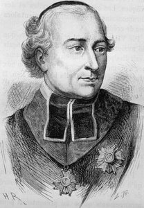 Portret kardynała Josepha Fescha (1763 - 1839). Rycina z końca XIX wieku w „Histoire de France” H. Martina. autorstwa Unknown artist