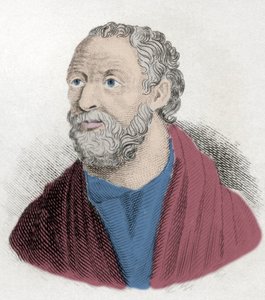 Portret Carneade (219-128 pne) Greckiego filozofa. autorstwa Unknown artist