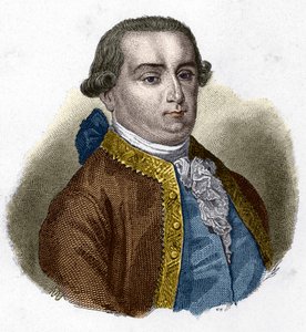 Portret Cesare Bonesany, markiza de Beccaria (1738 - 1794), włoskiego prawnika. autorstwa Unknown artist