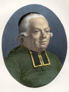 Portret Karola, opactwa szpady (1712 - 1789) Pedagog francuski. autorstwa Unknown artist