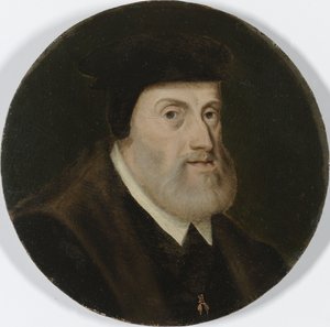 Portret Karola V, ok. 1550 (olej na desce) autorstwa Unknown artist