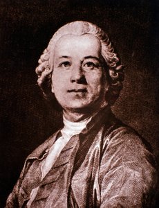 Portret Christopha Glucka (rycina) autorstwa Unknown artist