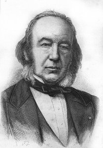 Portret Claude Bernard (1813 - 1878) francuski fizjolog - w ""L
