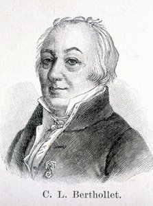 Portret Claude Louis Comte Berthollet (1748 - 1822) francuskiego chemika. autorstwa Unknown artist
