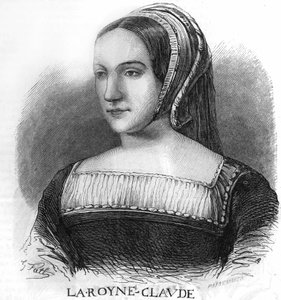 Portret Claude de France, żony króla Franciszka I (1499-1524). autorstwa Unknown artist