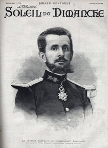 Portret komandora Jeana Baptiste Marchanda (1863-1934). Grawerowanie w „”Le-sun-du-sunday””, 25 czerwca autorstwa Unknown artist
