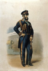 Portret hrabiego Carlo di Persano Pellion (1806-1883), patrioty włoskich Zjednoczonych. autorstwa Unknown artist