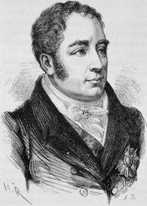 Portret hrabiego Pierre Bruno Daru (1767 - 1829). Rycina z końca XIX wieku w „Histoire de France” H. Martina. autorstwa Unknown artist