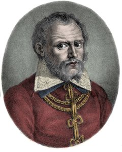 Portret Cypriano de Rory lub Cipriano de Rory (1515-1565) kompozytor flamandzki. autorstwa Unknown artist