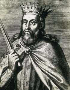 Portret Denisa z Portugalii (Króla Rolników) (rycina) autorstwa Unknown artist