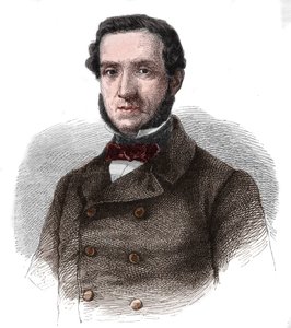 Portret Edouarda Drouyna de Lhuys (1805-1881) Francuski dyplomata i polityk autorstwa Unknown artist
