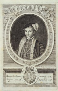 Portret Edwarda VI w „Historii reformacji Kościoła anglikańskiego...”, Genewa autorstwa Unknown artist
