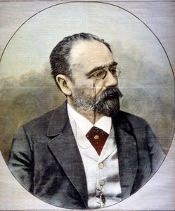 Portret Emile Zola autorstwa Unknown artist
