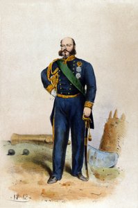 Portret Eugenio di Savoia Carignano (1816-1888). autorstwa Unknown artist