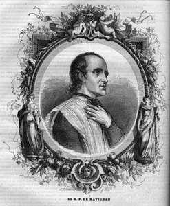 Portret ojca Delacroix de Ravignan (1795-1858), francuskiego jezuity. autorstwa Unknown artist