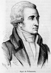 Portret Felixa Juliena Jeana Bigota de Preameneu (1747-1825), francuskiego prawnika i polityka. autorstwa Unknown artist
