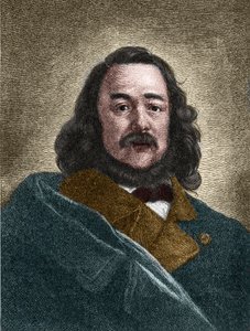 Portret Ferdinanda Freiligratha (1810-1876) niemieckiego pisarza. autorstwa Unknown artist
