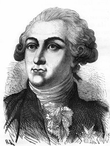 Portret François Claude Amour, markiza de Bouillé (1739-1800), generała francuskiego. autorstwa Unknown artist