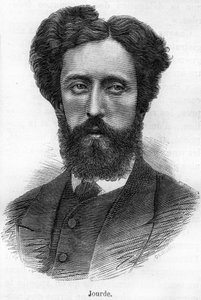 Portret Francois Jourde. Rewolucjonista francuski 1843-1893. autorstwa Unknown artist