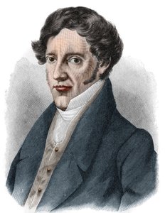 Portret Franza Grillparzera (1791-1872), austriackiego dramaturga. autorstwa Unknown artist