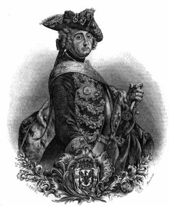 Portret Fryderyka II (1712-1786), króla Prus, zwanego Fryderykiem Wielkim. autorstwa Unknown artist