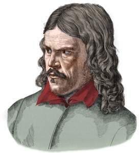 Portret poety Friedricha Ruckerta i niemieckiego tłumacza orientalistycznego (1788-1866). autorstwa Unknown artist