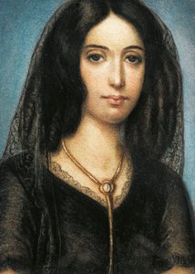 Portret George Sand autorstwa Unknown artist