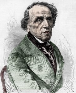 Portret Giacomo Meyerbeera (1791-1864), niemieckiego kompozytora. autorstwa Unknown artist