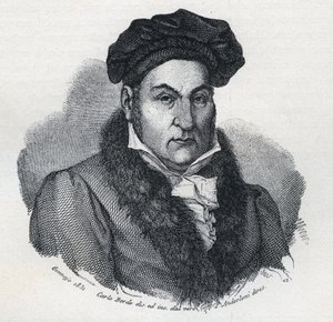 Portret Giandomenico (Gian Domenico) Romagnosi (1761-1835), włoskiego filozofa i prawnika autorstwa Unknown artist