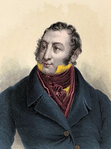Portret Gioacchino Rossiniego (1792-1868) autorstwa Unknown artist