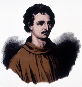 Portret Giordano Bruno (1548 - 1600) autorstwa Unknown artist