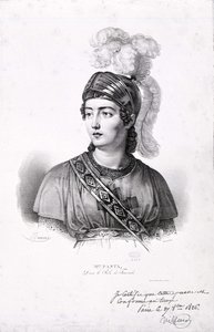 Portret makaronu Giuditta (1797-1865). autorstwa Unknown artist