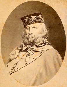 Portret Giuseppe Garibaldiego (1807-1882) 1875. autorstwa Unknown artist