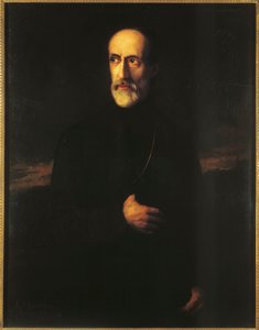 Portret Giuseppe Mazziniego (olej na płótnie) autorstwa Unknown Artist