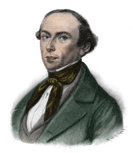 Portret Gottfrieda Ludolfa Camphausena (1803-1890) polityka pruskiego, premiera Prus - Gottfrieda Ludolfa Camphausena (1803-1890) bankiera i polityka z Rhenan. autorstwa Unknown artist