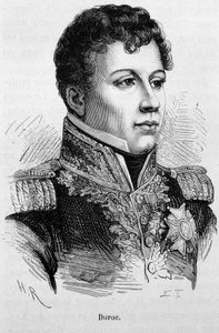 Portret Gérauda Christophe Michela Duroc (1772 - 1813). Rycina z końca XIX wieku w „Histoire de France” H. Martina. autorstwa Unknown artist