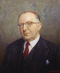 Portret Guido Ucellego, założyciela Narodowego Muzeum Nauki i Technologii Leonardo da Vinci w Mediolanie autorstwa Unknown artist