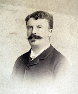 Portret Guy de Maupassant autorstwa Unknown artist