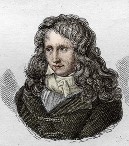 Portret Henri Bernardina de Saint Pierre (Saint-Pierre lub St-Pierre), pisarza francuskiego (1737-1814). Grawerunek z 1835 roku. autorstwa Unknown artist