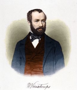 Portret Henri Vieuxtempsa (1820-1881), belgijskiego dyrygenta i kompozytora. autorstwa Unknown artist