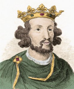 Portret Henryka III Plantageneta (1207-1272), króla Anglii. autorstwa Unknown artist