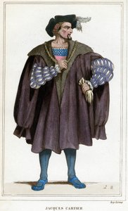 Portret Jacquesa Cartiera (1491 - 1557). autorstwa Unknown artist