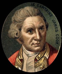 Portret Jamesa Cooka (1728-1779), brytyjskiego nawigatora. autorstwa Unknown artist