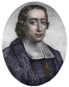 Portret Jean Baptiste (Jean-Baptiste) Massillon (1663-1742), francuski katolicki biskup i kaznodzieja, biskup Clermont - Portret francuskiego kaznodziei i człowieka kościoła Jean Baptiste (Jean-Baptiste) Massillon (1663-1742) autorstwa Unknown artist