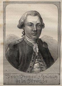 Portret Jean Francois de Galaup, hrabiego La Perouse (1741-1788) - ilustracja zaczerpnięta z „Wielkich marynarzy XVIII wieku”” autorstwa Unknown artist