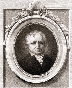 Portret Jeana Honoré Fragonarda, francuskiego malarza (1732 - 1806). autorstwa Unknown artist