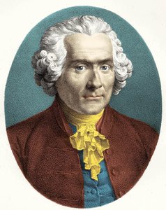Portret Jeana Jacquesa Rousseau (1712-1778). autorstwa Unknown artist