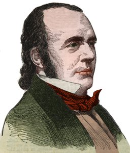 Portret Jean Louis Rodolphe Agassiz (1807-1873), amerykańskiego przyrodnika. autorstwa Unknown artist