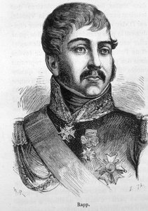 Portret Jeana Rappa (1772 - 1821). Rycina z końca XIX wieku w „Histoire de France” H. Martina. autorstwa Unknown artist