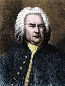 Portret Jeana Sebastiena Bacha (Johann Sebastian Bach autorstwa Unknown artist